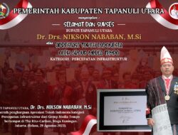 Dr.Drs.Nikson Nababan,M.Si Raih Apresiasi Tokoh Indonesia.