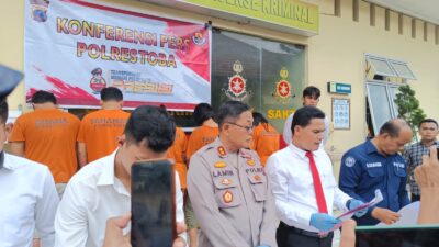 Porea Toba Tangkap 6 Komplotan Pelaku Pencurian Didominasi Oleh Perempuan
