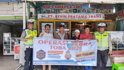 Ini Jenis-Jenis Pelanggaran Lalu Lintas Yang di Temukan Polres Taput Selama Ops Zebra Toba 2023 Berlangsung