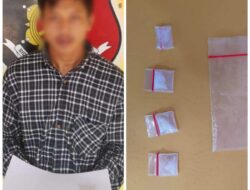 Pemuda Asal Bandar Huluan Miliki Sabu Diamankan Personil Polsek Pardagangan