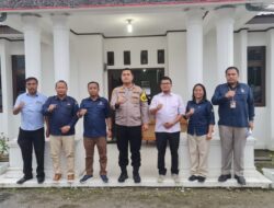 Kapolres Taput Monitoring Pengamanan Kedatangan Logistik Pemilu 2024 Di Taput