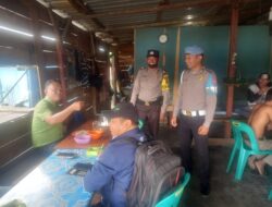 Berikan Himbauan Humanis, Polres Humbahas Himbau Warga Kondusif Menjelang Pemilu 2024
