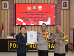 Kapolres Humbahas Terima Penganugrahan Penghargaan Dari LEMKAPI
