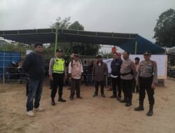 Polres Humbahas Berhasil Mengamankan Seluruh TPS Dengan Aman, Damai Dan Lancar