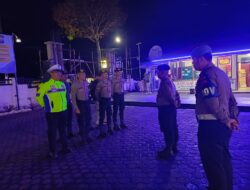 Cegah Kriminalitas Polres Humbahas Rutin Lakukan Patroli Malam Hari