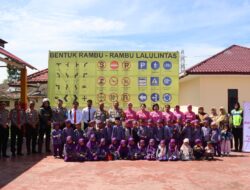 Polres Humbahas Terima Kunjungan TK RA. Naylah Salman Sihite serta Berikan Edukasi Tentang Tertib Dalam Berlalulintas