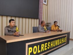 Personil Polres Humbang Hasundutan Melaksanakan Tes Psikologi Dari Tim Biro SDM Polda Sumut