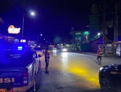 Sat Samapta Polres Humbahas Laksanakan Patroli Dialogis Dan Blue Light