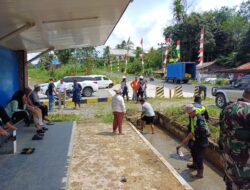 PT Nusantara Hidrotama Ikuti Gotong Royong Di Kelurahan Onan Hasang