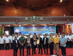 Tulus Simanjuntak Resmi Dilantik Menjadi Ketua KONI TAPUT Periode THN 2024 Sampai 2028