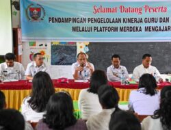 Bupati Humbahas Sampaikan Bahwa Masa Depan Generasi Muda Ditangan Guru