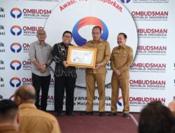 Hasil Penilaian Ombudsman RI, Kabupaten Humbahas Peringkat Ke-4 Se-Sumut Kepatuhan Penyelenggaraan Pelayanan Publik