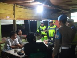 Antisipasi Tindak Kejahatan Malam hari, Polres Humbahas Rutin Laksanakan Patroli