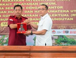 Bupati Humbahas : Pendidikan Perlindungan Kekayaan Intelektual Sangat Penting