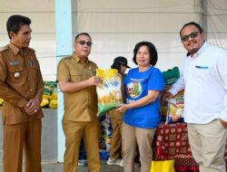 Bupati Humbahas Buka Gerakan Pangan Murah
