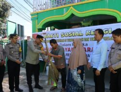 Peduli Lingkungan, Polres Humbahas Laksanakan Bakti Sosial Relegi Di Tempat Ibadah
