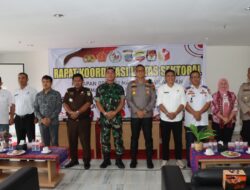 Polres Taput Gelar Rapat Lintas Sektoral Dalam Rangka Operasi Mantap Praja Toba 2024