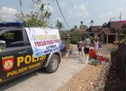 Polsek Pagak Salurkan Air Bersih untuk Warga Desa Pagak di Tengah Kesulitan Air Bersih