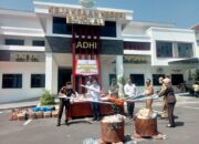 Kodim Boyolali Dukung Pemusnahan Barang Bukti Tindak Kejahatan