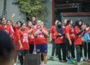 Calon Walikota Batam Nomor Urut 2, Amsakar Achmad menghadiri kegiatan Pembukaan Tournament Volleyball Srikandi DPC PSI yang resmi dibuka oleh Ketua DPW PSI Kepri, Anto Duha.