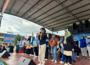 Gerakan Perempuan Pendukung ASLI (GPAA) menggelar senam sehat bersama masyarakat Kecamatan Sagulung, di SP Plaza