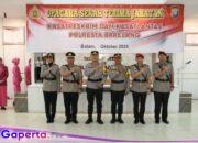 Kapolresta Barelang Pimpin Upacara Serah Terima Jabatan Kasat Reskrim dan Kasat Lantas Polresta Barelang