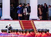Panglima TNI Hadiri Acara Pelepasan Presiden ke-7 Jokowi dan Penyambutan Presiden Terpilih Prabowo Subianto