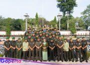 Hub Akmil Laksanakan Ziarah TMP dalam rangka HUT Komunikasi dan Elektronika TNI AD ke-79