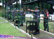 Lomba Menembak Pistol dalam Pekan Olahraga HUT ke-67 Akmil