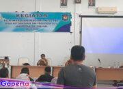 Pelatihan Petugas Registrasi kute (PRK) Dinas kependudukan dan pencatatan sipil Aceh Tenggara 2024