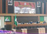 H.M.Salim Fakhry SE.,M.M Dan Dr Heri Al Hilal Terpilih 2025-2030 Penetapan Rapat Paripurna Oleh DPRK AGARA