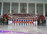 GSCL Akademi Militer Sambut  Kedatangan Presiden Turki