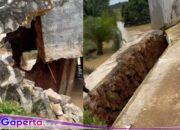 Sangat Disayangkan Pembangunan Jembatan 25 Bengakayang Di Bengkayang Dibuat Oleh CV. Nekkalir Dalam Tiga Tahun Asal Jadi