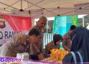 Bazar Ramadhan Peduli di Gelar Polda Kalbar Untuk Masyarakat Kurang Mampu