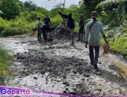 “80 Tahun Menanti, Akhirnya Jalan Malasari-Nirmala Dibetonisasi”