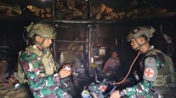 TNI Hadir di Setiap Honai: Satgas TNI Beri Layanan Kesehatan Door to Door di Pegunungan Puncak