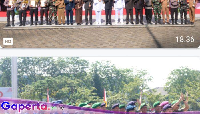 Meriah dan Khidmat, Polda Kalbar Gelar Upacara HUT Bhayangkara ke-79 di Kantor Gubernur