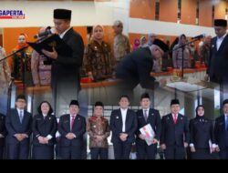 Bupati Panca Wijaya Akbar Percayakan Tugas Strategis kepada 8 Pejabat Baru