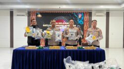 2 TKI Ilegal Dibekuk di Asahan, Gagalkan Penyebaran 2 Kg Sabu & Ribuan Liquid Vape Berbahaya