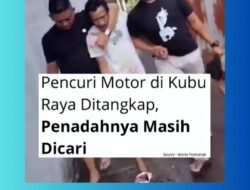 Pria Kubu Raya Ditangkap Polda Kalbar Atas Dugaan Curanmor di Pontianak