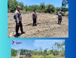 Polres Sintang Buka Lahan untuk Program Ketahanan Pangan Jagung 2025