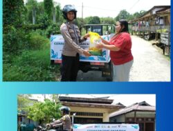 Polres Sintang Jemput Bola! Tosa Pangan Murah Sasar Gang Sempit, Warga Senang!