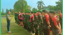 Kasrem 121/Abw Ingatkan Prajurit untuk Bersyukur, Disiplin, dan Mendekatkan Diri kepada Tuhan