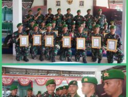 Danrem 121/Abw Apresiasi Keberhasilan Yonif 642/Kapuas dalam Tugas Pamtas RI-PNG
