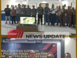 Polres Sanggau Tingkatkan Pencegahan Tipikor dengan Supervisi STIK Lemdiklat Polri