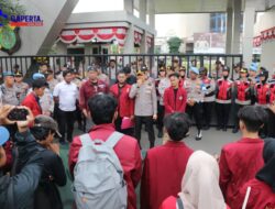 Jakarta Kondusif: IMM ITB Ahmad Dahlan Gelar Aksi Damai di Polres Metro Tangerang Kota, Tuntut Keadilan untuk Korban Driver Ojol