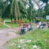 Sangat Disayangkan, Di Pos Satpam Kanas PTPN 4 Menghambat Akses Jalan Para Sekolah