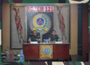 Korem 121/Abw Terima Tim Was Audit Kinerja Itdam XII/Tpr