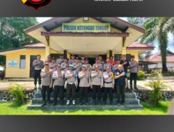 Propam Polres Sintang Gelar Gaktibplin di Polsek Ketungau Tengah: Tingkatkan Disiplin Anggota Polri