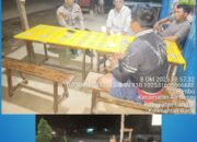 Langkah Humanis Polsek Air Besar, Patroli Malam Diselingi Dialog Bersama Warga